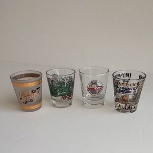 Novelty Shot Glasses Set of 4